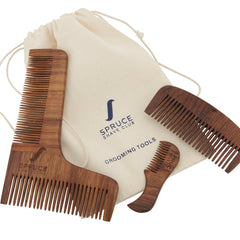 Beard Comb Bundle - SpruceShaveClub